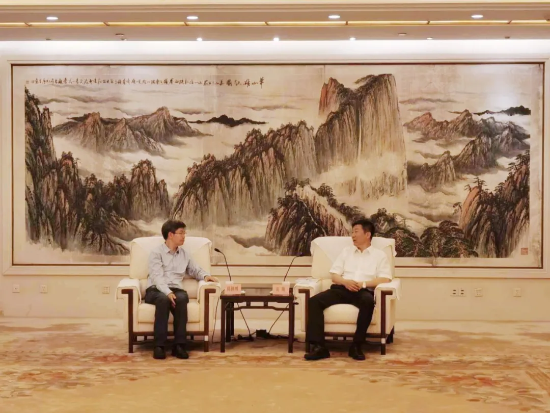 陕西省副省长赵刚与ky开元电子、ky开元系统共商数字经济高质量发展