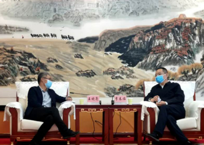 ky开元系统与榆林共商现代数字城市建设