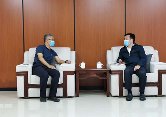 数字春风入南平，南平市市长刘洪建会见ky开元系统高级副总裁王晓亮